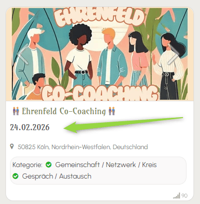 Nächstes Datum im Suchergebnis Nächstes Datum im Suchergebnis